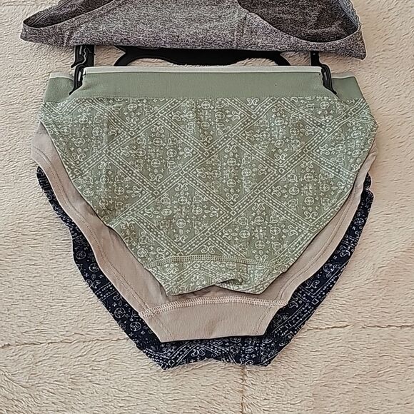 NWT LUCKY BRAND 4 pack bandana jacquard seamless panties Size XL - Picture 6 of 8